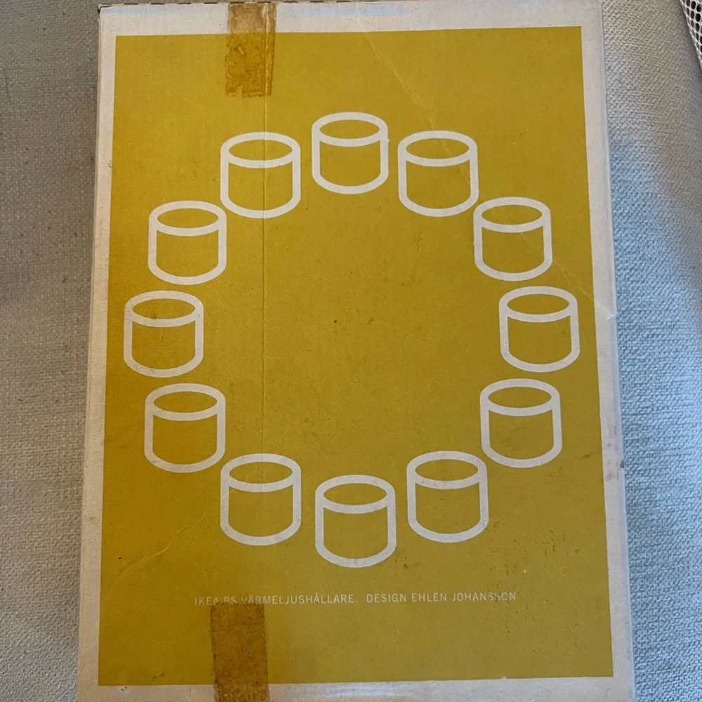 Vintage Ikea tea light holder